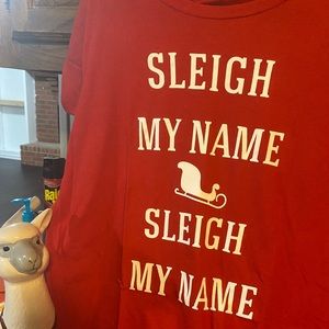Sleigh My Name tee